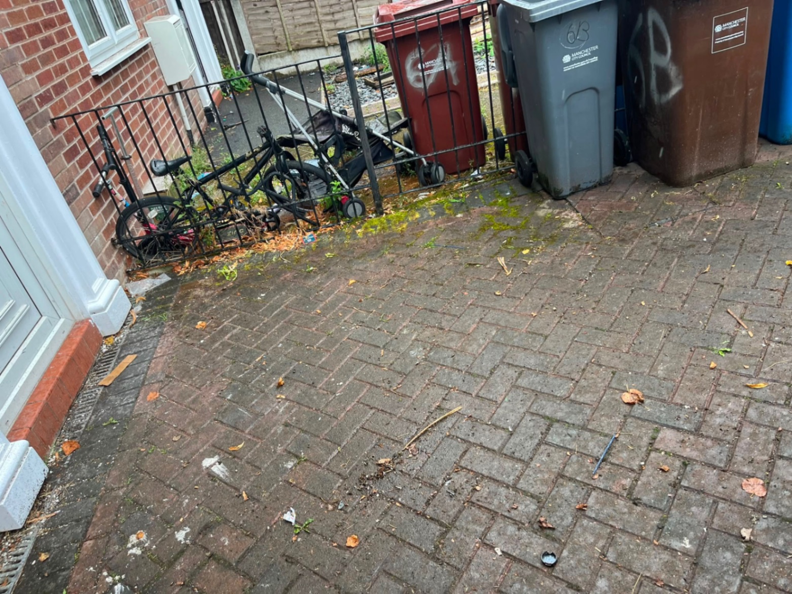 After — Front Garden Builders' Waste