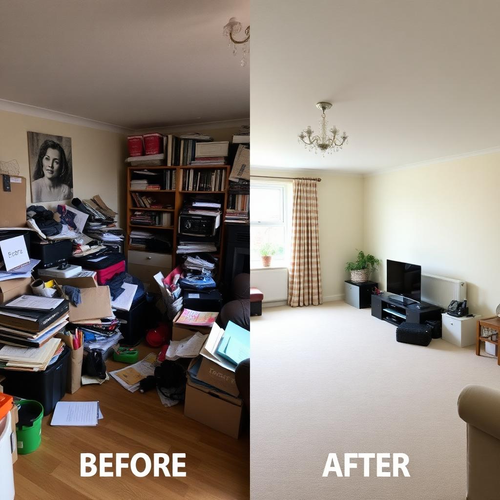 Respectful probate clearance in a family home